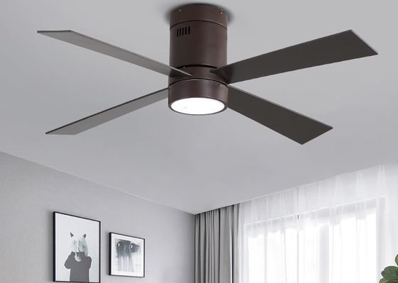 65W 48Inch 4 Pisau Logam Kipas Langit-langit Gaya Modern