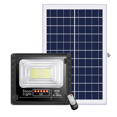 25w 150w 300 Watt Solar Flood Light 80lm / w 3.7V Outdoor Solar Powered Security Lights