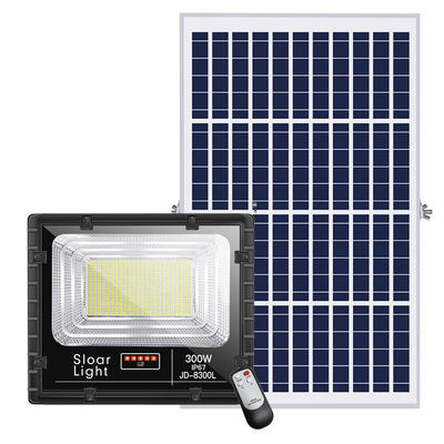 25w 150w 300 Watt Solar Flood Light 80lm / w 3.7V Outdoor Solar Powered Security Lights