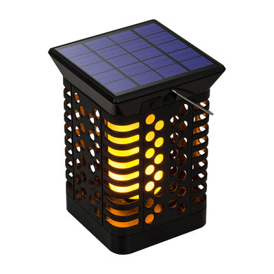 FCC modern 95lm / w ABS LED Solar Landscape Light Solar Flicker Stake Light
