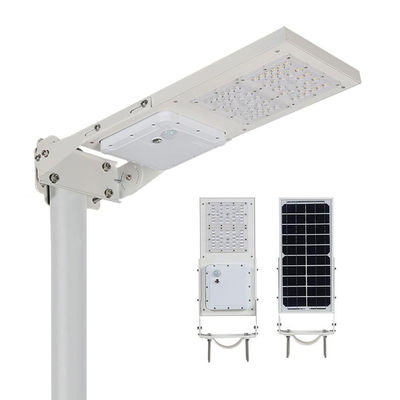 Lumen Tinggi 7.4V 15W 30w Semua Dalam Satu Lampu Jalan Tenaga Surya 6000K Lampu Jalan Tenaga Surya Luar Ruangan