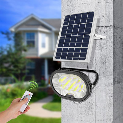 100w 60w Solar Powered Led Flood Light Keamanan 50000 Jam