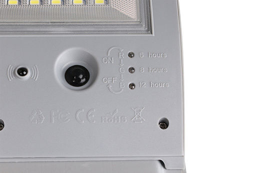 6000-7000K 20pcs LED Solar Sensor Wall Light Untuk Pencahayaan Iklan