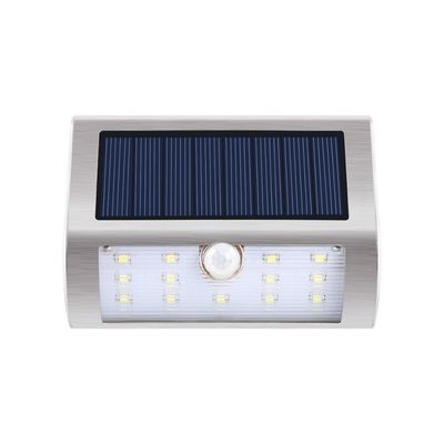 4100K Solar Powered Outdoor Motion Detector Lights 100lm untuk Jalan