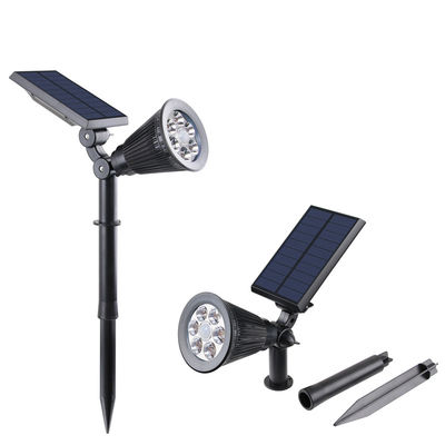 Waterproof 200lm 5V 2W LED Solar Landscape Light Untuk Penghematan Energi Walkway