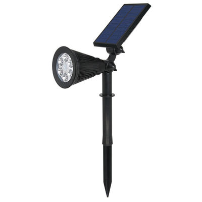 Waterproof 200lm 5V 2W LED Solar Landscape Light Untuk Penghematan Energi Walkway