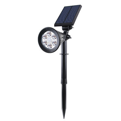 Waterproof 200lm 5V 2W LED Solar Landscape Light Untuk Penghematan Energi Walkway