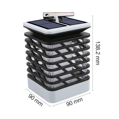 Pesta Natal 6000K Waterproof Outdoor Solar Hanging Lanterns 85lm/w