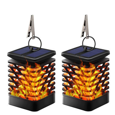 Pesta Natal 6000K Waterproof Outdoor Solar Hanging Lanterns 85lm/w