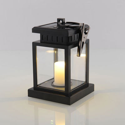 RoHS Dekoratif 2V LED Solar Landscape Light 20LM Lentera Lilin Surya Untuk Pesta