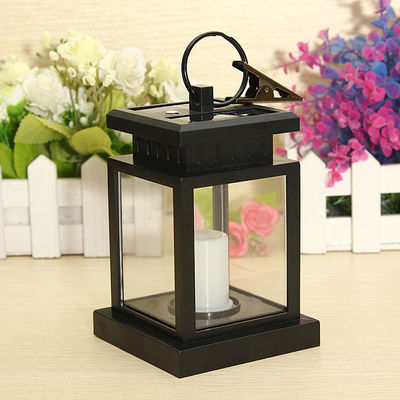 RoHS Dekoratif 2V LED Solar Landscape Light 20LM Lentera Lilin Surya Untuk Pesta