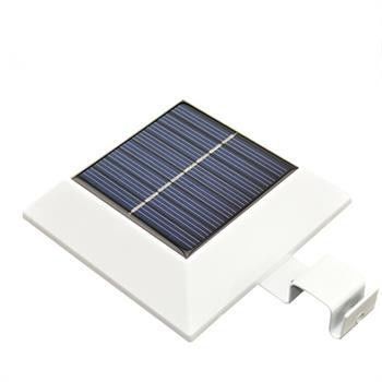 Lampu Dinding Pagar Surya Led 6000K 4Pcs Super Terang Dengan Sensor Gerak