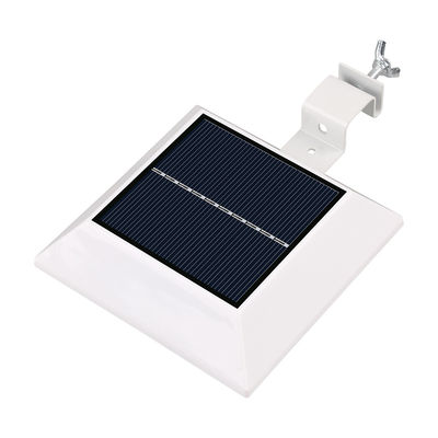 Lampu Dinding Pagar Surya Led 6000K 4Pcs Super Terang Dengan Sensor Gerak