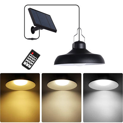 90lm / W 2800-3200K Led Solar Shed Lights Solar Yard Lamp Liontin Untuk Berkemah