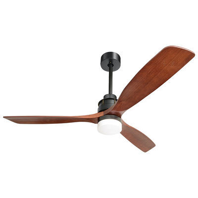 Mode Adjustable 65W 60 Inch 3 Blade Ceiling Fan Light 1500lm