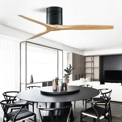 CE UL ROHS 18w Remote Silent Ceiling Fan Dengan Light Bedroom Ceiling Fan Light