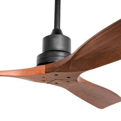 Lampu Kipas Langit-langit Kayu 4100K 3 Bilah