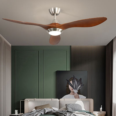 Populer 52 Inch 90lm / W ABS Blade Ceiling Fan Dengan Cahaya 50000 jam