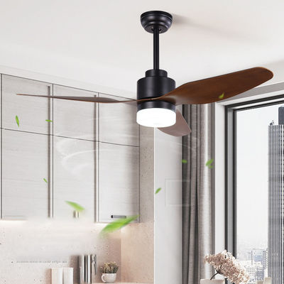 47 Inch Abs Plastik Ceiling Fan Blades, 65W Home Office Ceiling Fan Dengan Cahaya