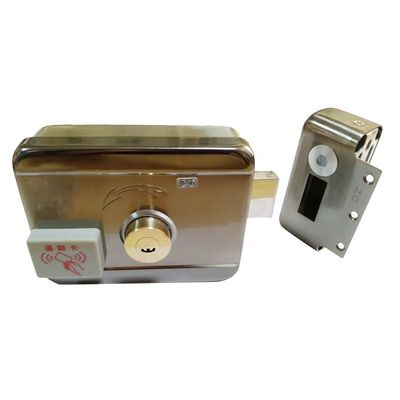 4x Baterai AA stainless steel Smart Fence Gate Lock Garden Gate Digital Lock