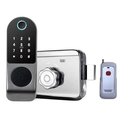 Zhongpai OEM ODM Digital Door Lock Dengan Akses Jarak Jauh 30mm ~ 70mm