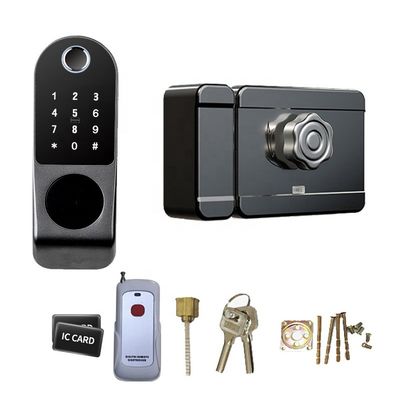 Zhongpai OEM ODM Digital Door Lock Dengan Akses Jarak Jauh 30mm ~ 70mm