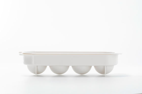 CE EU Silicone Kitchenware Products 115g Baki Es Batu Bulat Dengan Tutup