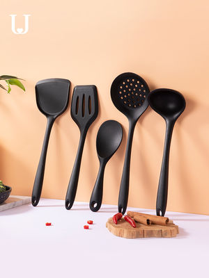 LFGB Eec 7 Piece Silicone Cooking Set / Set Peralatan Dapur Silikon