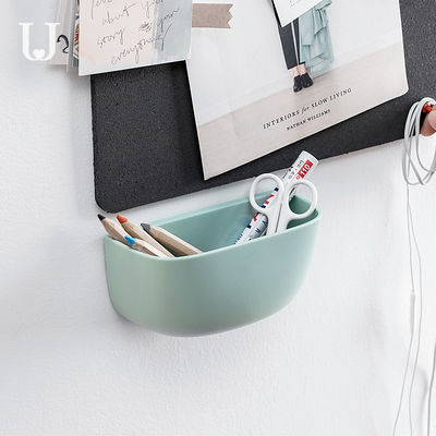 0-1L PP Wall Mounted Storage Box Dengan Membagi Kamar Mandi Dapur