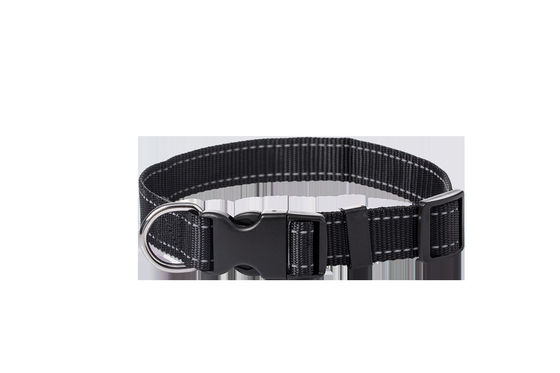 Ramah Lingkungan OEM ODM Kustom Klasik Nylon Pet Collar Dengan Gesper Plastik
