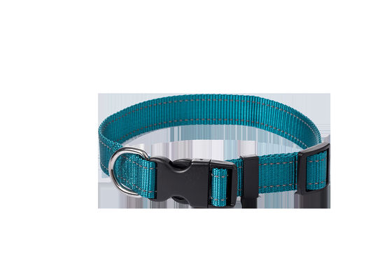 Ramah Lingkungan OEM ODM Kustom Klasik Nylon Pet Collar Dengan Gesper Plastik