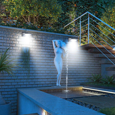 Waterproof 200LM 21pcs LED Solar Sensor Wall Lights Untuk Taman