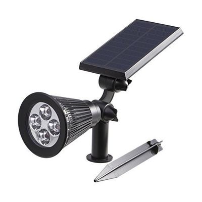 5000K RGB Mengubah Warna Lampu Lansekap Surya IP44 200 Lumen Solar Path Lights