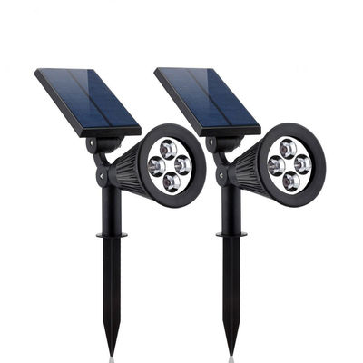 5000K RGB Mengubah Warna Lampu Lansekap Surya IP44 200 Lumen Solar Path Lights