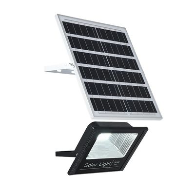 Super Bright 1560LM 100W LED Solar Flood Light 6500K Untuk Road Gym Garden
