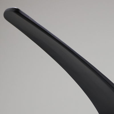 Kipas Langit-langit Kayu Solid Hitam/Nikel 60 Inch Remote Control Rumah/Bekas Komersial