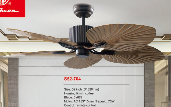52 Inch Plam Blade Kipas Pendingin Motor Listrik Kipas hemat energi