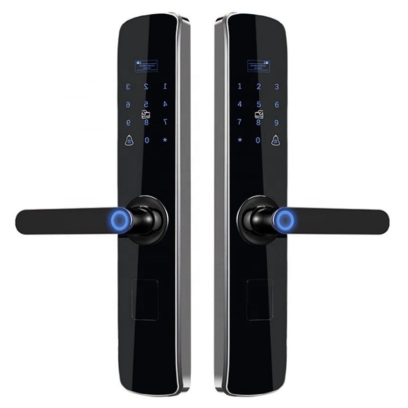 Keamanan Tinggi Rosh Digital Fingerprint Door Lock Multifungsi Tuya Wifi Door Lock