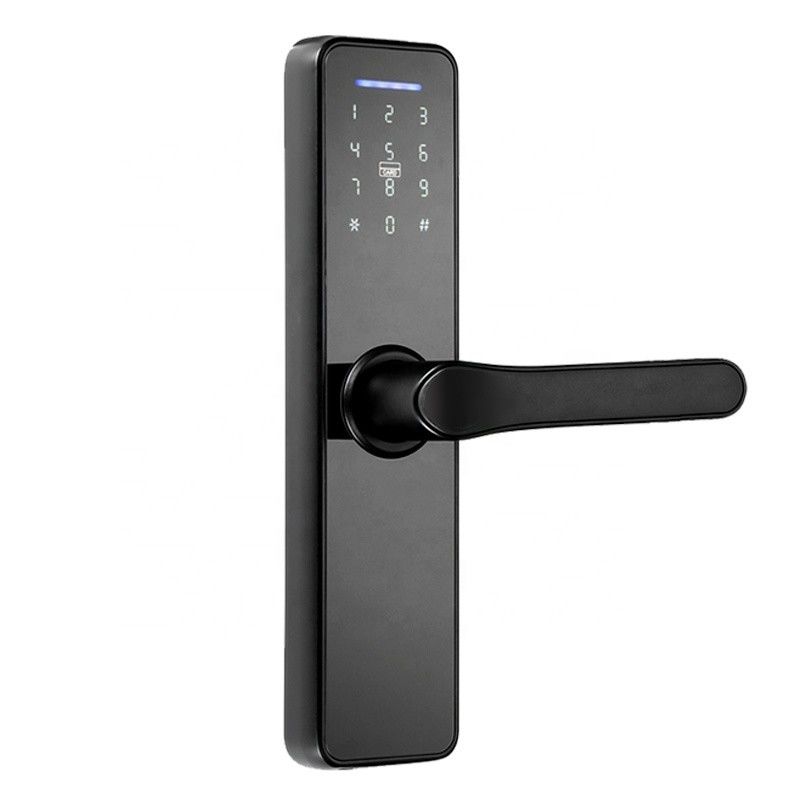 Kamar Tidur 30mm-70mm Smart Key Electronic Lock Untuk Pintu Kayu Silinder Ganda Tunggal
