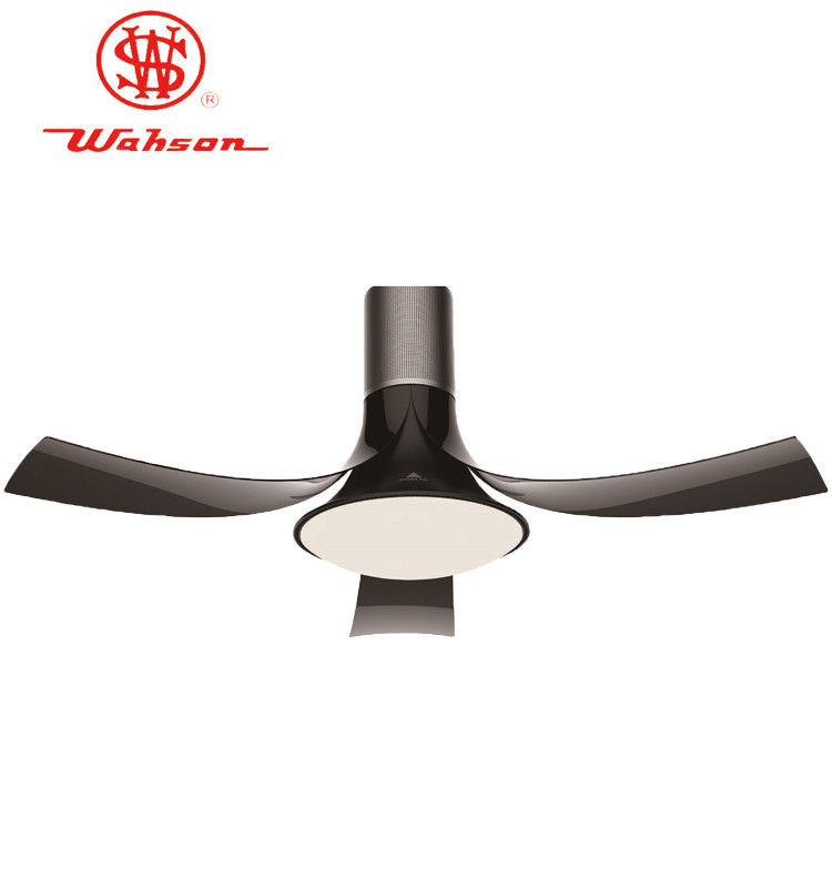 Stylish 48 Inch Remote Dimming LED DC Fan Reversible Ceiling Fan Timer Pendingin Udara