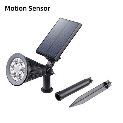 Rumah 50000 jam 100lm / W LED Solar Landscape Light Ip65 Solar Lawn Spotlights