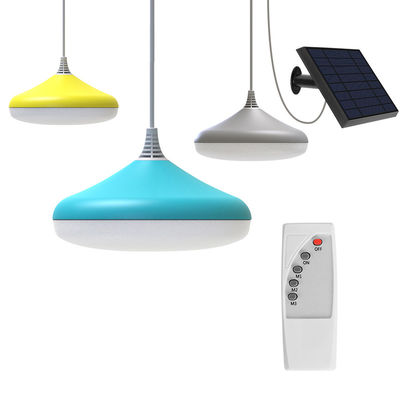 Berubah 6000K-7000K 4V LED Solar Garden Light Lampu Gantung Tenaga Surya