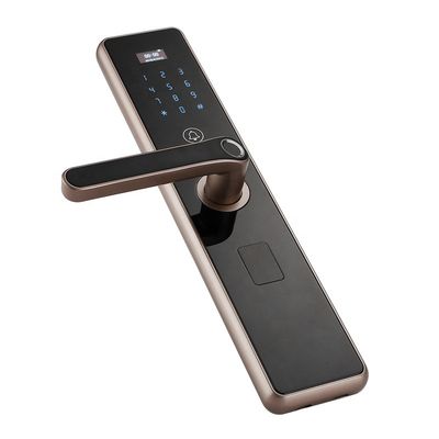 OEM WIFI Aluminium 40mm-90mm Sidik Jari Kunci Elektronik Cerdas